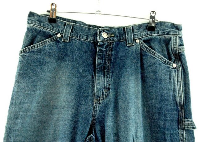 Riveted By Lee Jeans - W38 X L34 - Blue 17 Vintage Clothing