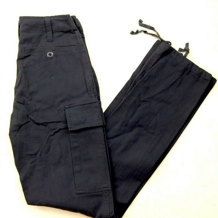 Womens Black German Army Moleskin Pants