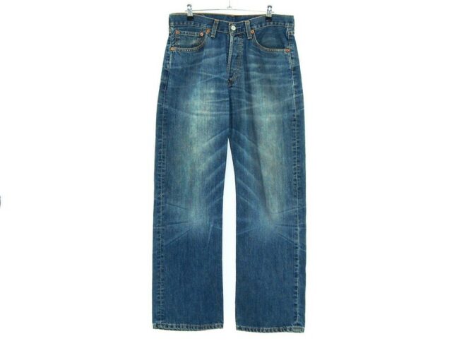 Front profile of Blue Denim Levi 508 Jeans