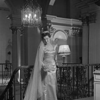 Bianca Mosca wedding dress. Image via Wikipedia.