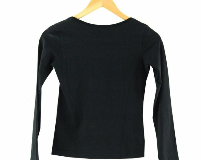 Back Armani Jeans Black Jumper Womens