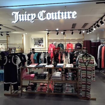 Top 2000s Fashion Brands - Juicy Couture shop in Hong Kong