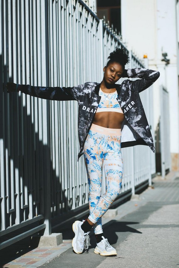 Adidas leggings hot sale street style