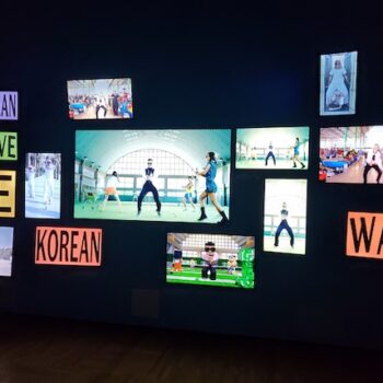 Hallyu - The Korean Wave. Korean Exhibition review. Photo Genevieve Jones