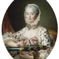 Attributed to the studio of François-Hubert Drouais, Madame de Pompadour, after 1764.