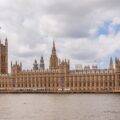 Palace of Westminster, Big Ben, and Westminster Bridge as seen from the south bank of the River Thames. Image via Wikipedia, copyright free.