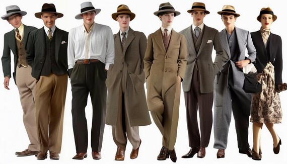 1930s mens casual fashion best sale